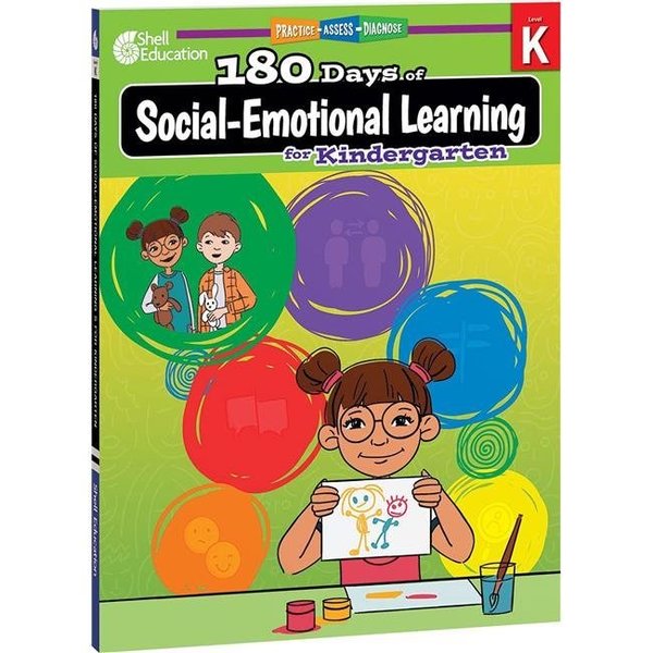 Shell Education Shell Education 126956 180 Days of Social-Emotional Learning; Kindergarten 126956
